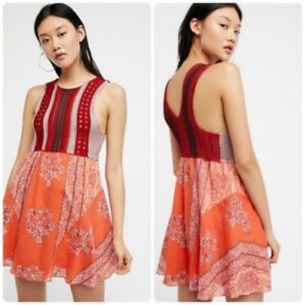 FREE PEOPLE KATIE'S MINI DRESS